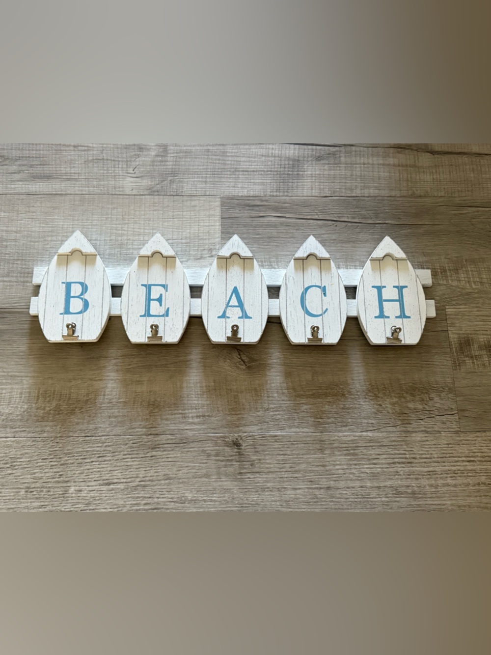 Beach Wall decor - White and Blue Nautical Decor